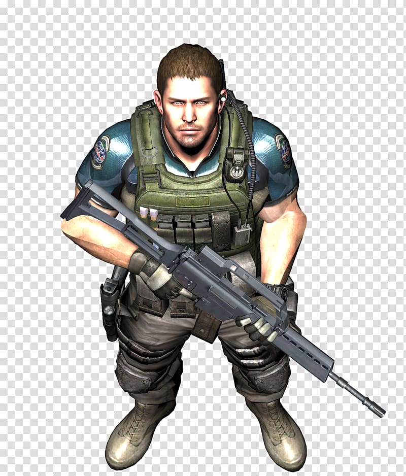 Chris Redfield Resident Evil 6 Resident Evil 5 Resident Evil: Operation Raccoon City Claire Redfield, Leon transparent background PNG clipart