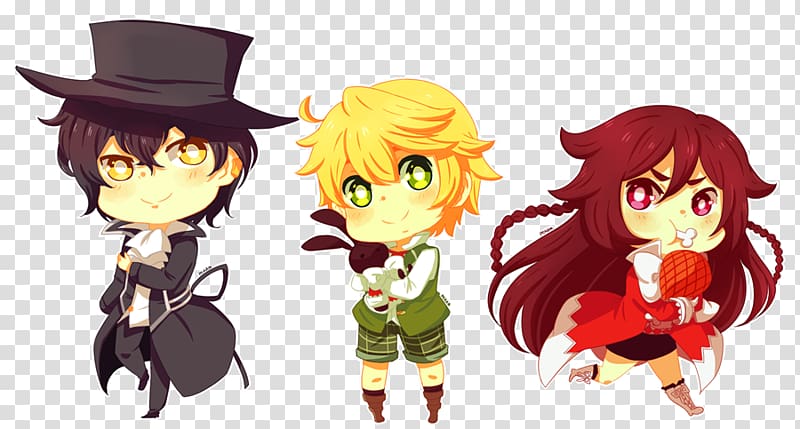 Anime Chibi Pandora Hearts Mangaka, Anime transparent background PNG clipart