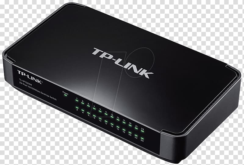 Network switch TP-Link Fast Ethernet Computer port, Tplink transparent background PNG clipart