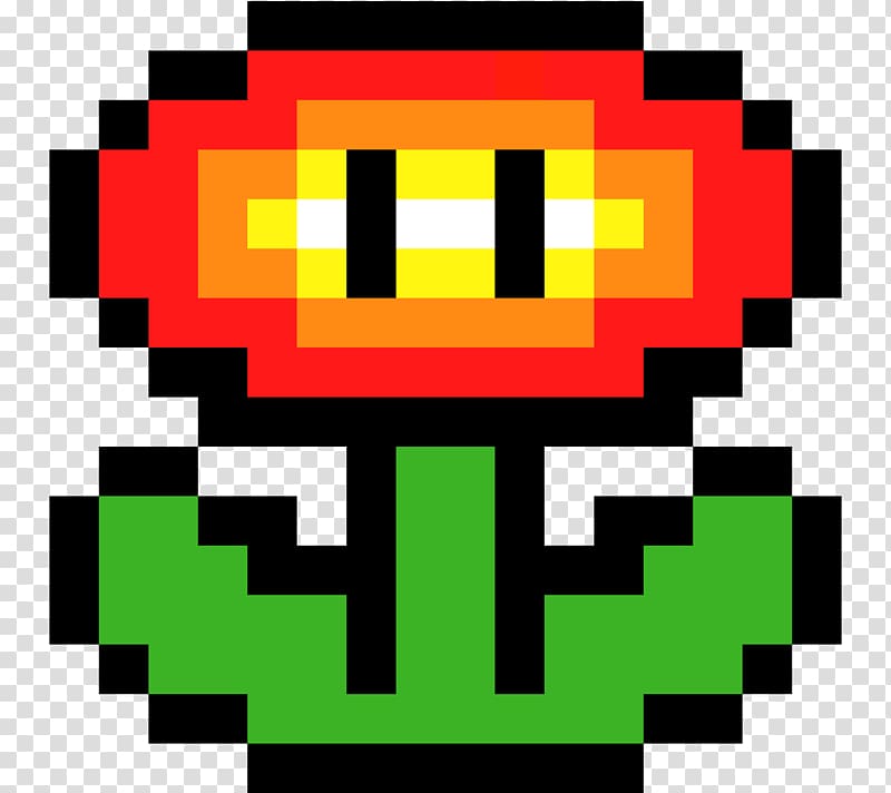 Super Mario Flower Illustration Mario Pixel Art Flower
