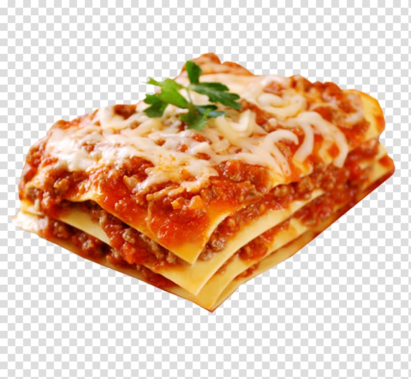 Lasagne Bolognese sauce Italian cuisine Pasta Food, kebab with rice transparent background PNG clipart