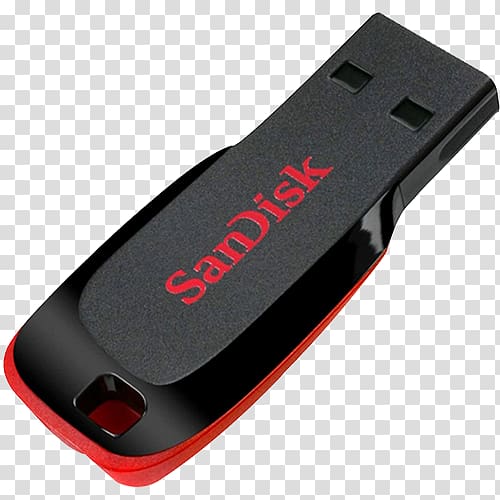 USB Flash Drives SanDisk Cruzer Blade USB 2.0 Cruzer Enterprise Computer, Computer transparent background PNG clipart