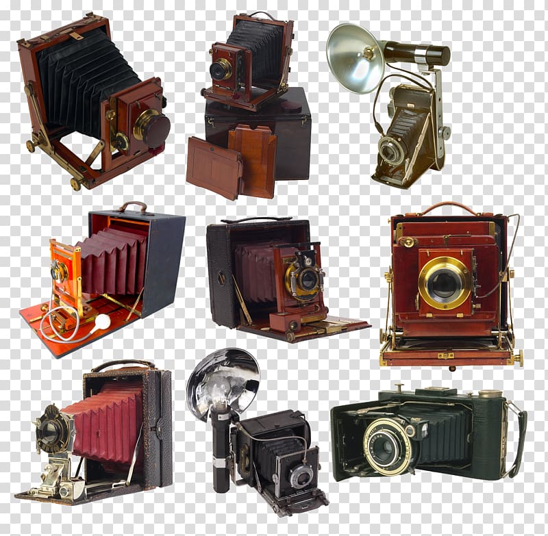 graphic film Camera , In kind,camera,Old style,Retro transparent background PNG clipart