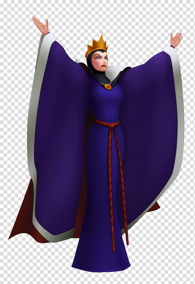 Kingdom Hearts III Kingdom Hearts Birth by Sleep Kingdom Hearts χ Queen, Evil Queen Grimhild Snow White Princess transparent background PNG clipart