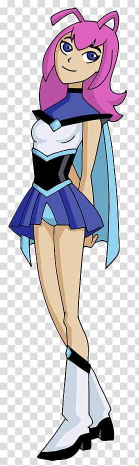 Cheshire Starfire Raven Kole Teen Titans, asian teen transparent background PNG clipart