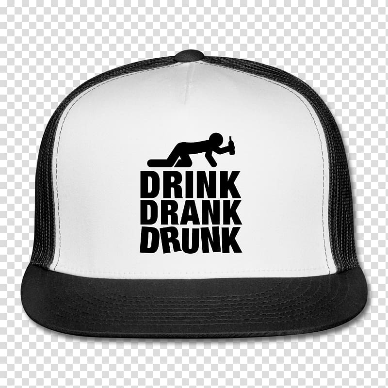 Cap Trucker hat T-shirt Beer, drink drank drunk transparent background PNG clipart