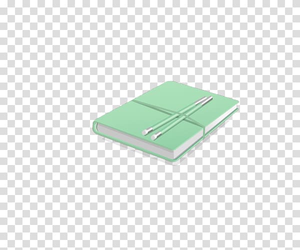 Material Green Pattern, Student Notebook transparent background PNG clipart