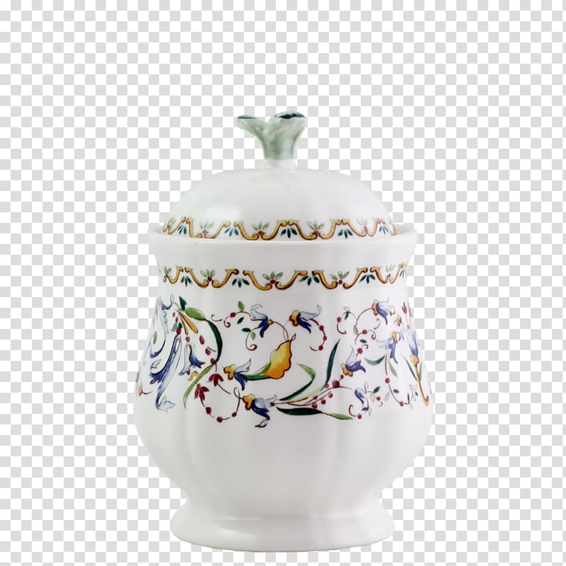 Porcelain Faïencerie de Gien Faience Sugar bowl Pottery, oriental flower pot stand transparent background PNG clipart