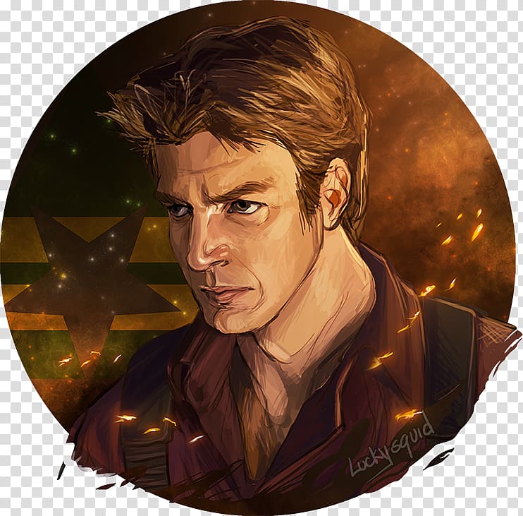 Malcolm Reynolds Firefly Fan art Drawing, Nathan fillion transparent background PNG clipart