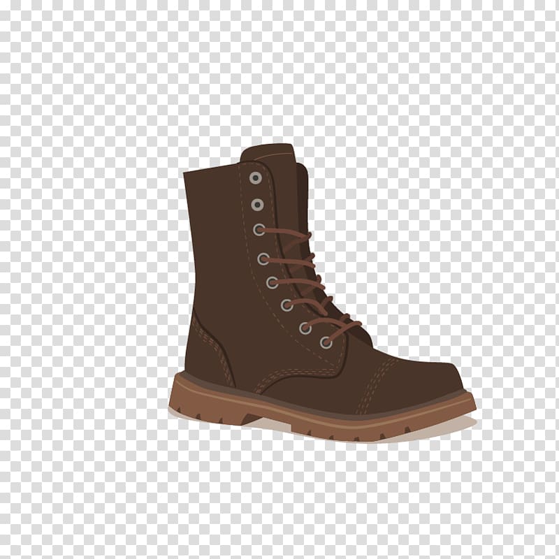 Shoe Boot Footwear Sneakers, brown boots martin transparent background PNG clipart