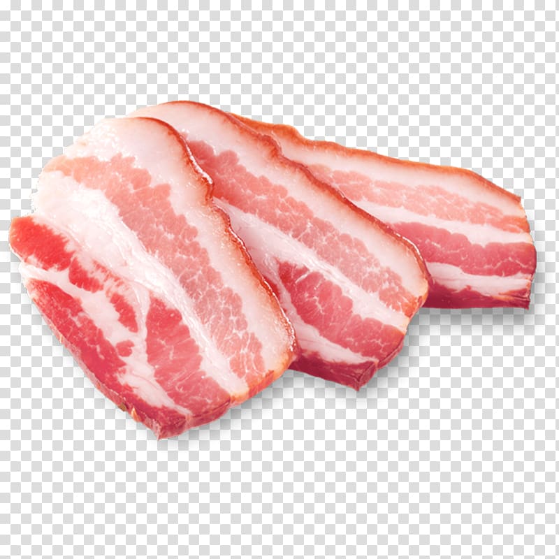 Bacon Ham Domestic pig Salami Pork jowl, bacon transparent background PNG clipart