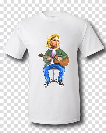 T-shirt As You Were Beady Eye Sleeve, Kurt Cobain transparent background PNG clipart