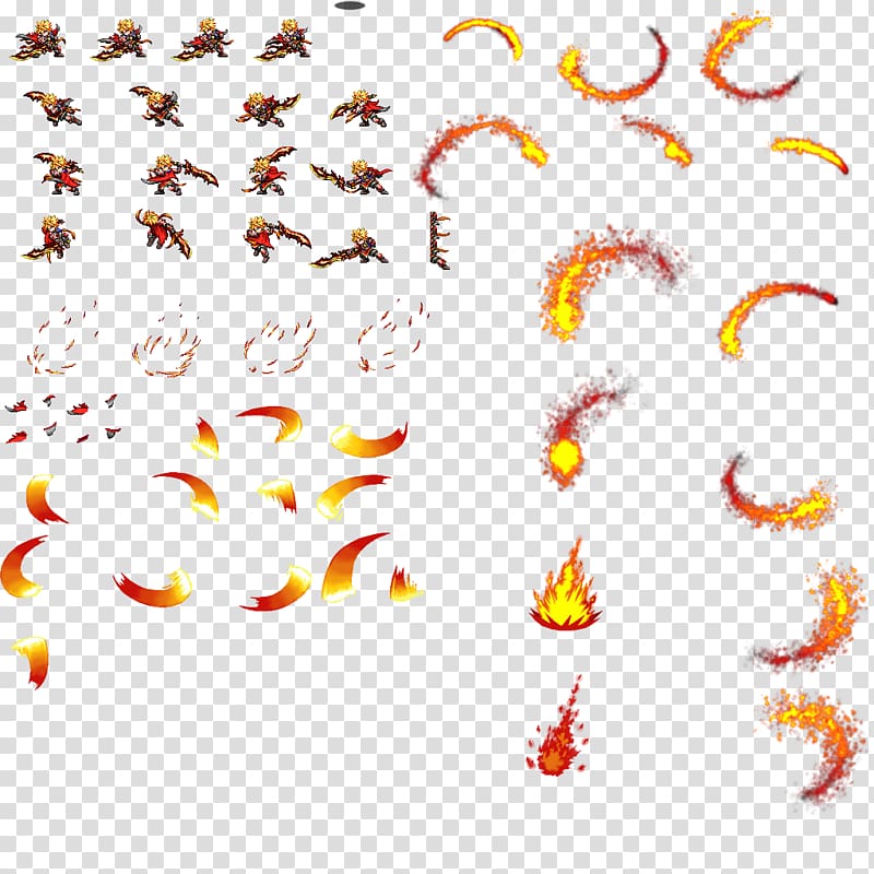 Sprite Animation 2D computer graphics, sprite transparent background PNG clipart