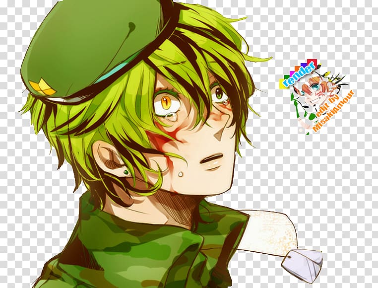 Anime Mangaka Rendering, Happy Tree friends transparent background PNG clipart
