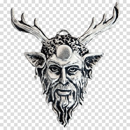 Horned God Cernunnos Wicca Symbol, god transparent background PNG clipart