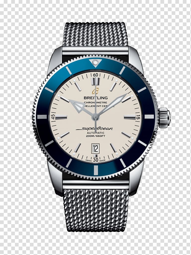 Breitling SA Superocean Diving watch Chronograph, new arrival transparent background PNG clipart