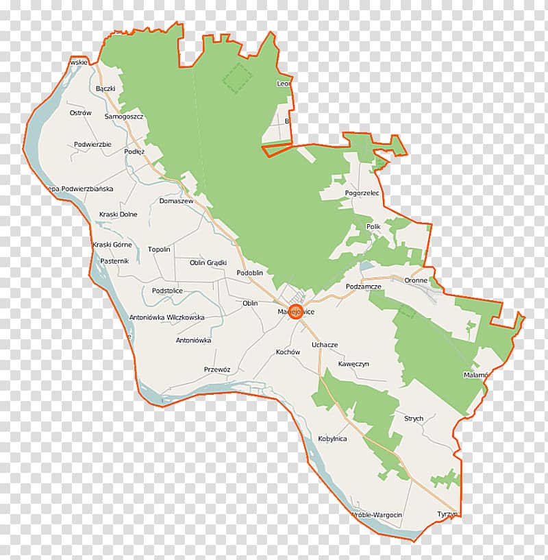 Maciejowice Kobylnica, Masovian Voivodeship Oblin Rezerwat przyrody Czerwony Krzyż Podzamcze, Masovian Voivodeship, map transparent background PNG clipart