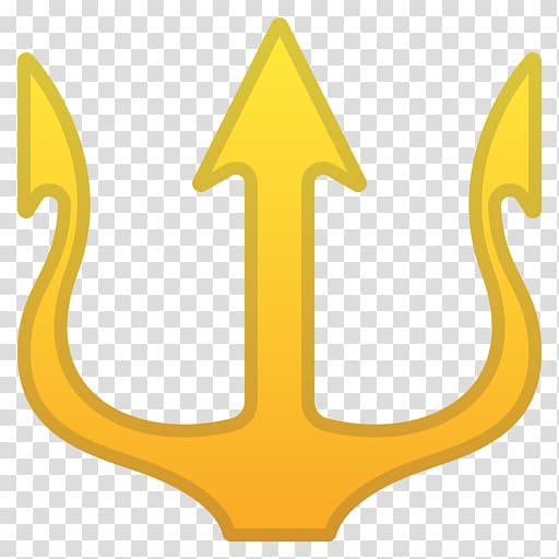 Symbol Tridente, Rome Emoji Meaning, trishul transparent background PNG clipart