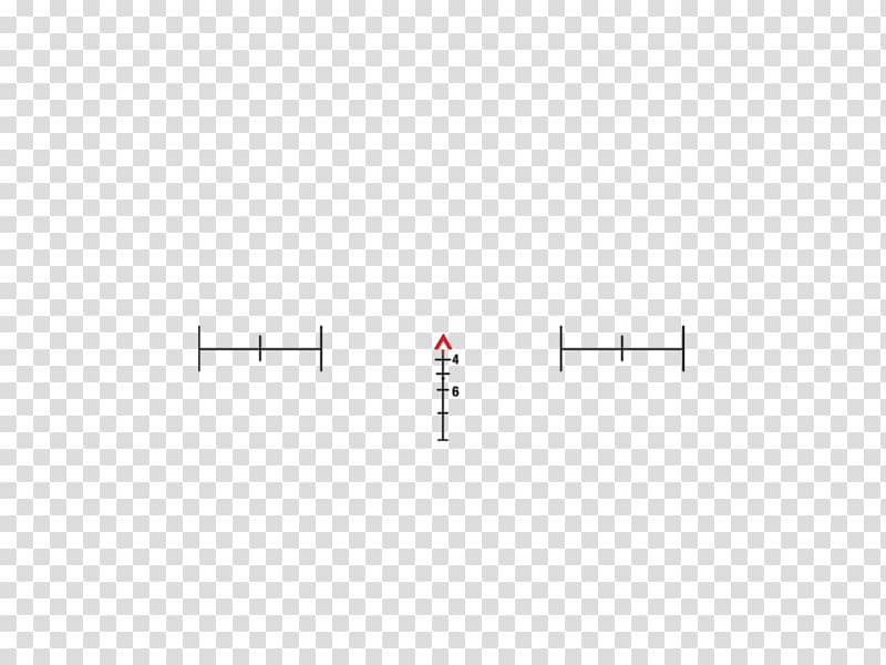 arrow and bar illustration, Reticle Red dot sight Telescopic sight Reflector sight, crosshair transparent background PNG clipart