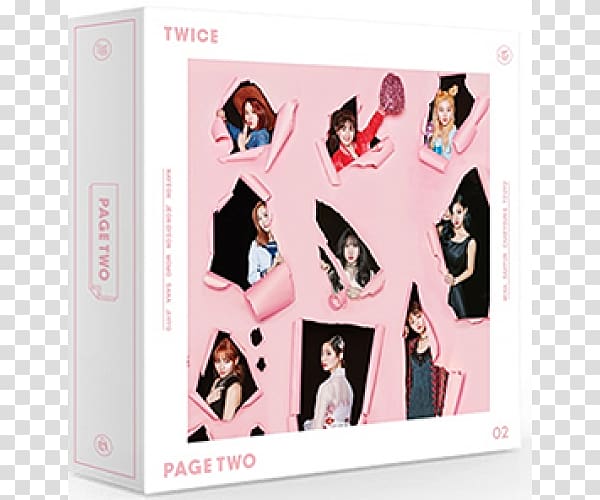 Page Two TWICE K-pop JYP Entertainment Album, twice like ooh ahh transparent background PNG clipart