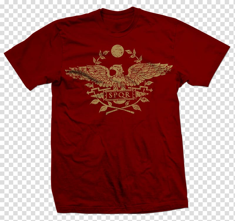 T-shirt Roman Empire SPQR Roman legion Legio XIII Gemina, polo shirt transparent background PNG clipart