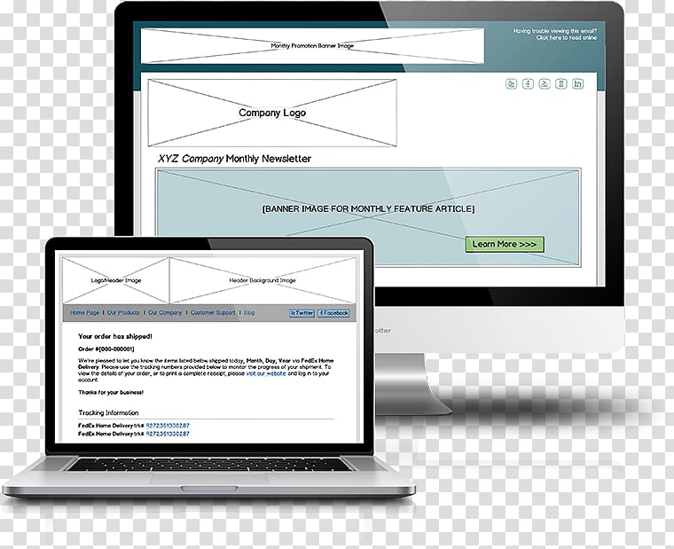 Website wireframe Email Web design, email transparent background PNG clipart