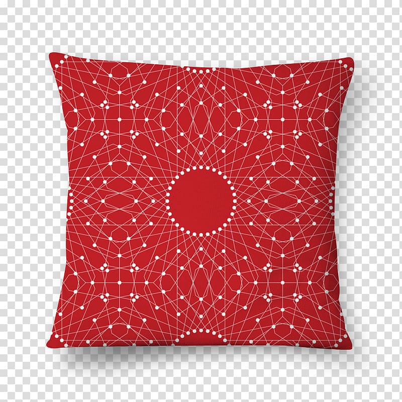 Throw Pillows Cushion Rectangle, dark red background transparent background PNG clipart