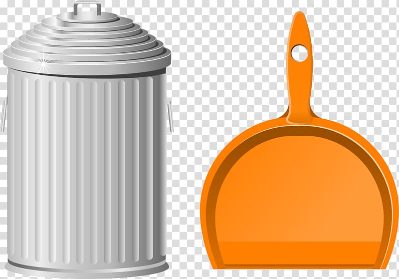 Waste container Paper recycling, hand painted trash can transparent background PNG clipart