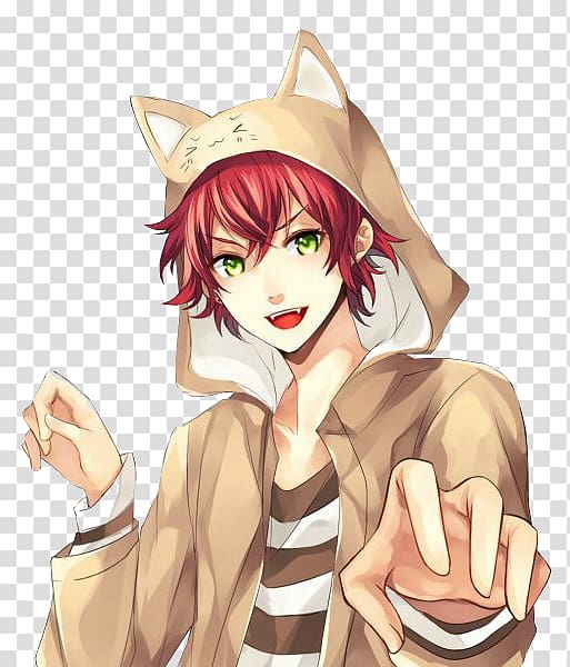 Diabolik Lovers Anime Kavaii Drawing Kou Mukami, Anime transparent background PNG clipart