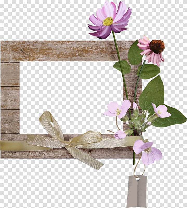 Flower Purple Frames, flower transparent background PNG clipart