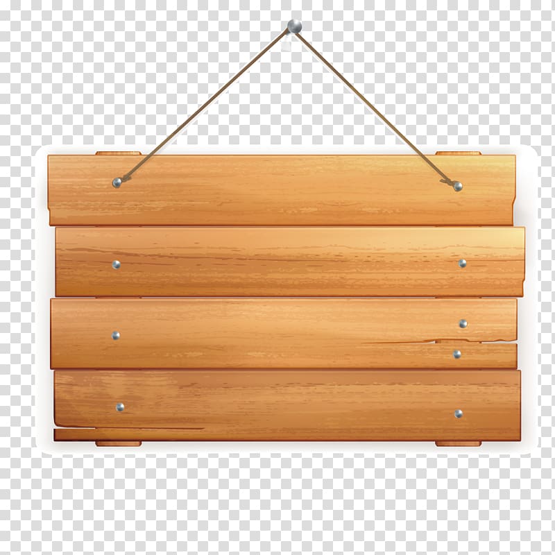rectangular brown board illustration, Wood Euclidean Bohle Illustration, wood tag transparent background PNG clipart