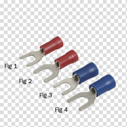 Terminal Electrical connector Spade Gardening Forks , Car Battery Terminal Connectors transparent background PNG clipart