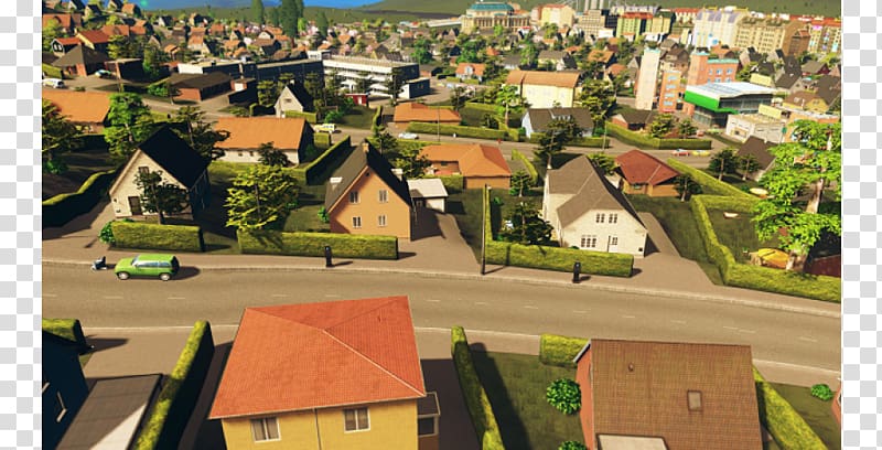Suburb Cities: Skylines, Green Cities Europe City Content, city transparent background PNG clipart