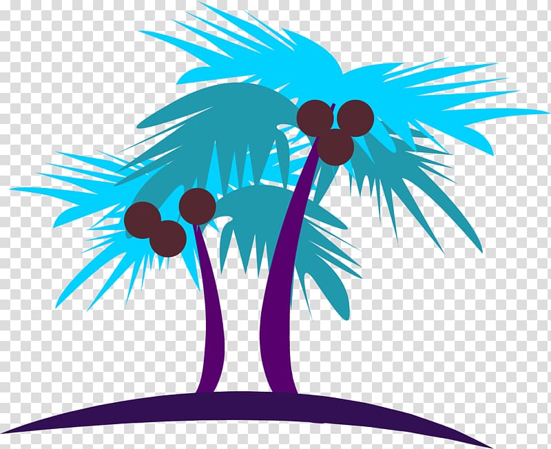 Coconut Tree, Coconut tree material transparent background PNG clipart