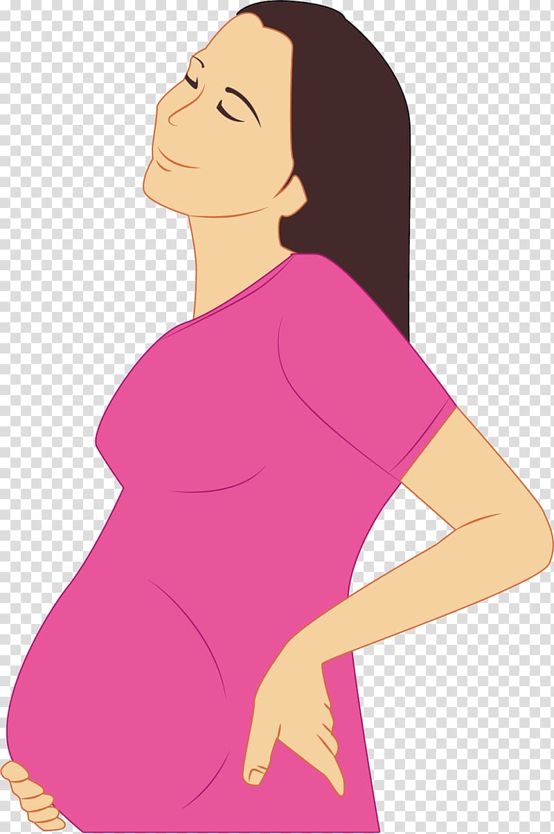 Woman Pregnancy u5b55u5987, Casual pregnant women transparent background PNG clipart