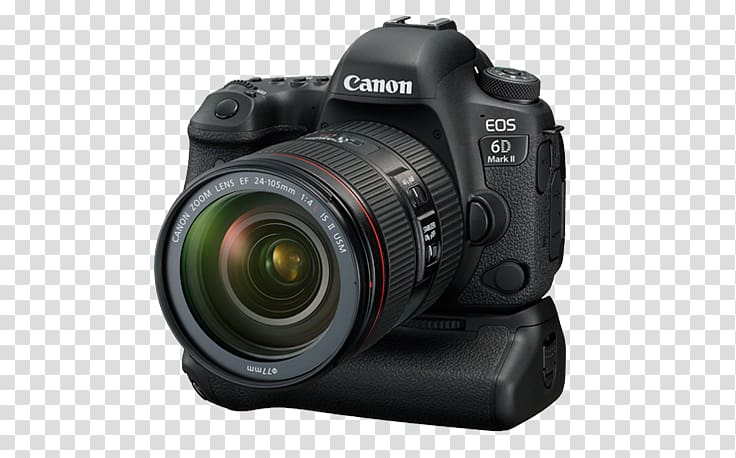 Canon EOS 6D Mark II Canon EOS 5D Mark IV Canon EOS 200D Canon EOS 5D Mark II, Canon EOS 6D transparent background PNG clipart