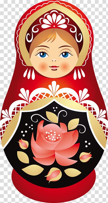 Matryoshka doll Russia , doll transparent background PNG clipart