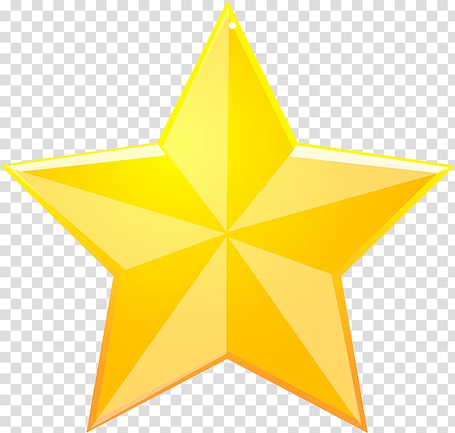 Gold Star , 5 Star transparent background PNG clipart
