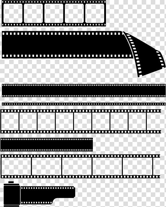 film camera , graphic film, Film film template material transparent background PNG clipart