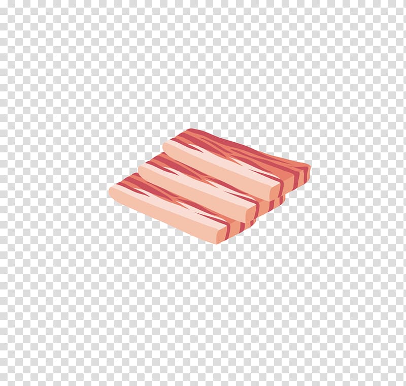 Bacon Barbecue Meat Food Pork, Bacon transparent background PNG clipart