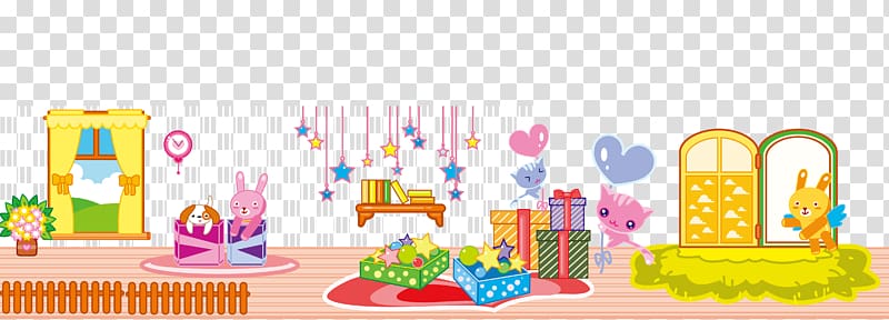 Cartoon Animation , Family scenery transparent background PNG clipart