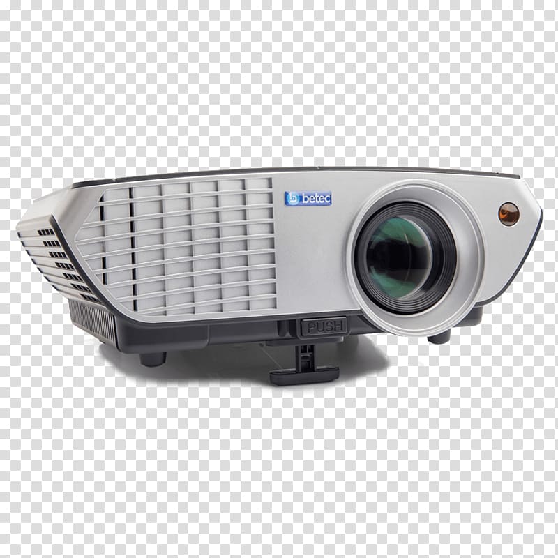 Multimedia Projectors Lumen LCD projector Light-emitting diode Display device, Projetor transparent background PNG clipart