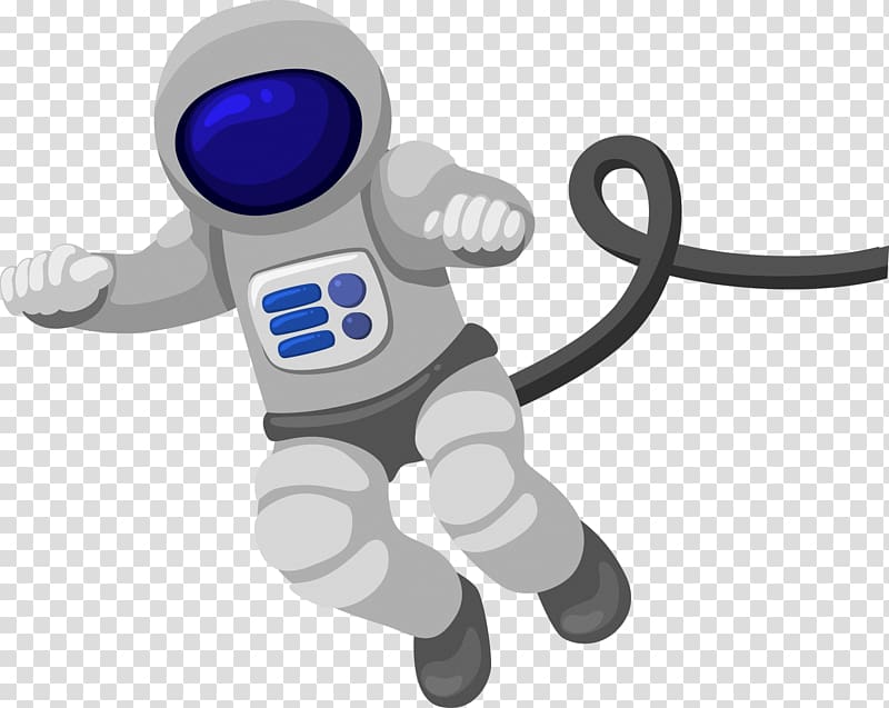 Astronaut Cartoon Outer space , Cartoon astronaut transparent background PNG clipart