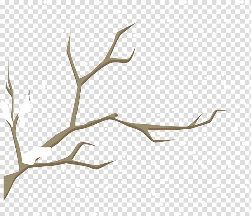 Snow Winter, winter branches transparent background PNG clipart