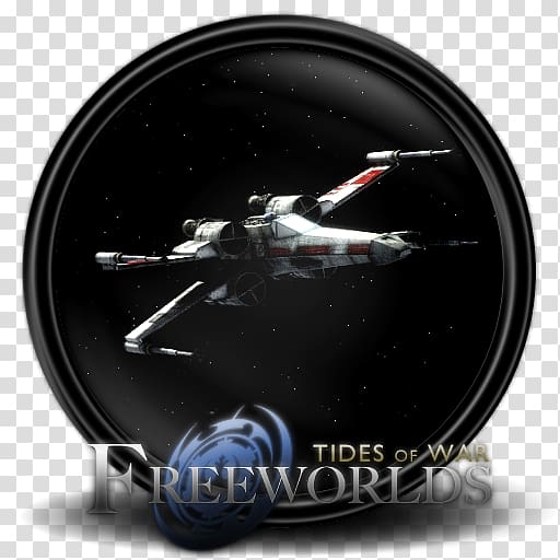 Star Wars Xwing art, gauge font, Freeworlds Tides of War 1 transparent background PNG clipart