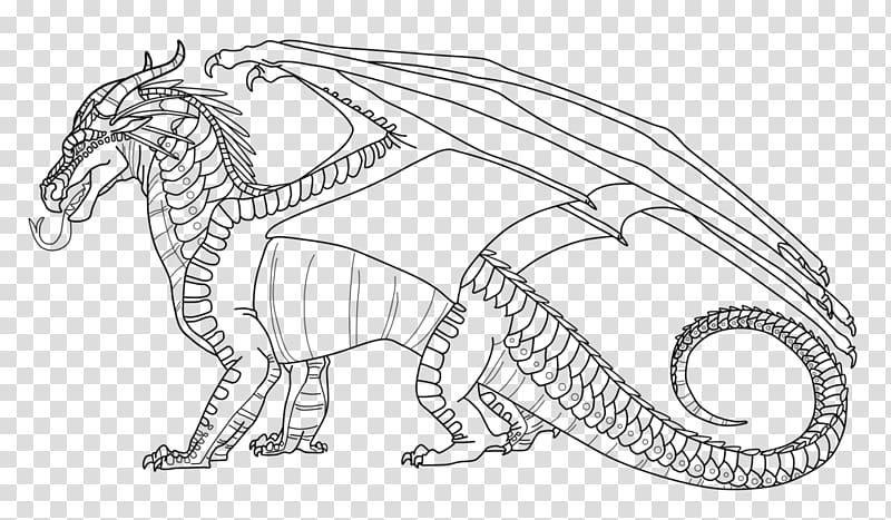 Wings of Fire Coloring book Nightwing, others transparent background PNG clipart