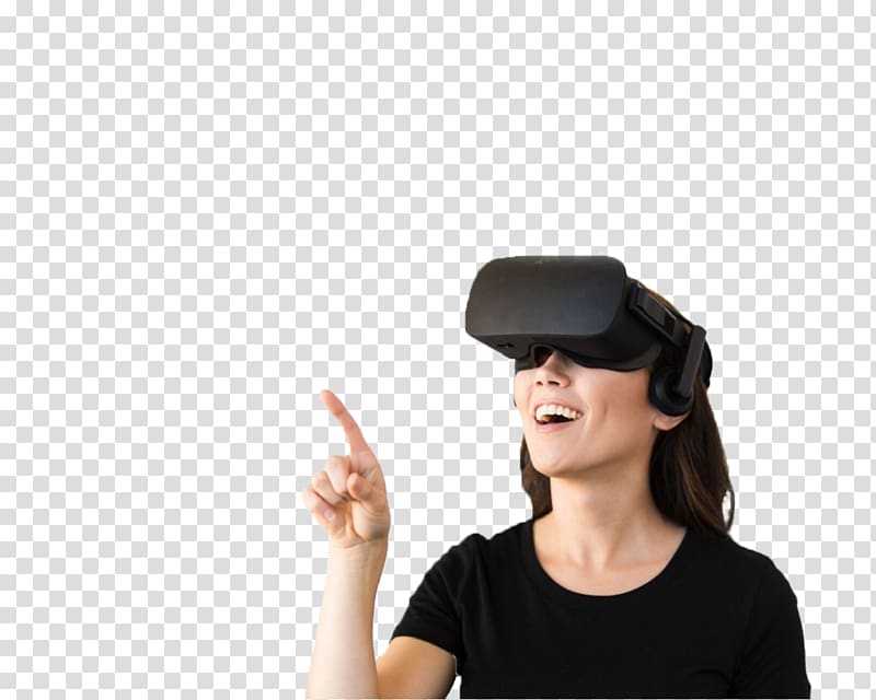 Oculus Rift HTC Vive Virtual reality Virtual world, dame transparent background PNG clipart
