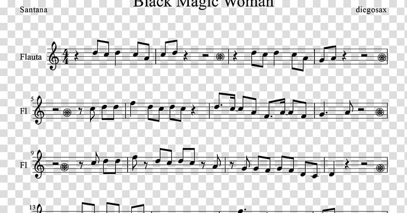 Alto saxophone Black Magic Woman Soprano saxophone Sheet Music, Saxophone transparent background PNG clipart