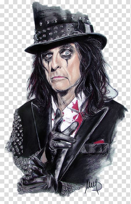 Alice Cooper Painting Work of art Musician, painting transparent background PNG clipart