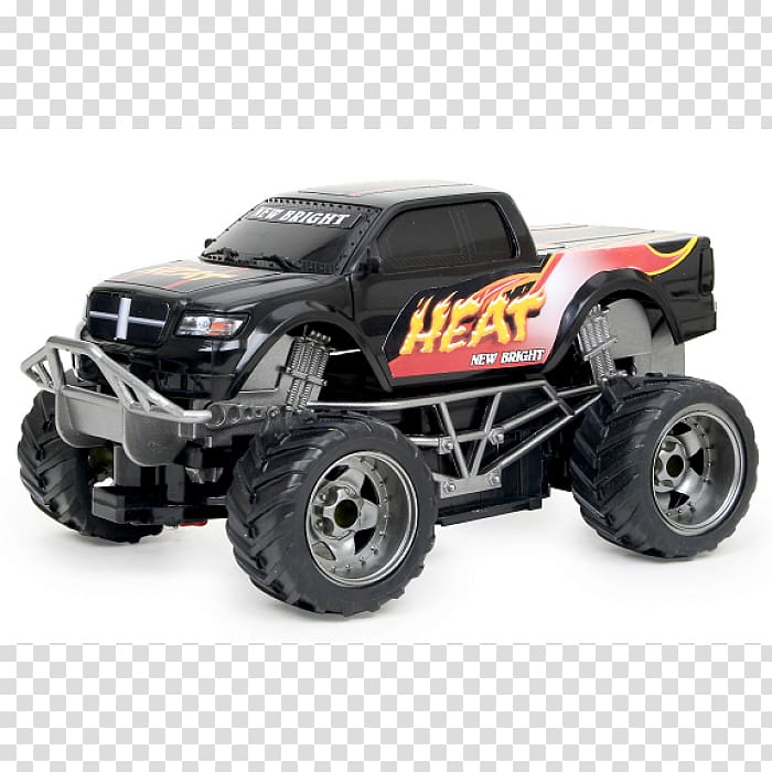 Radio-controlled car Tire Monster truck Toyota Tundra, car transparent background PNG clipart